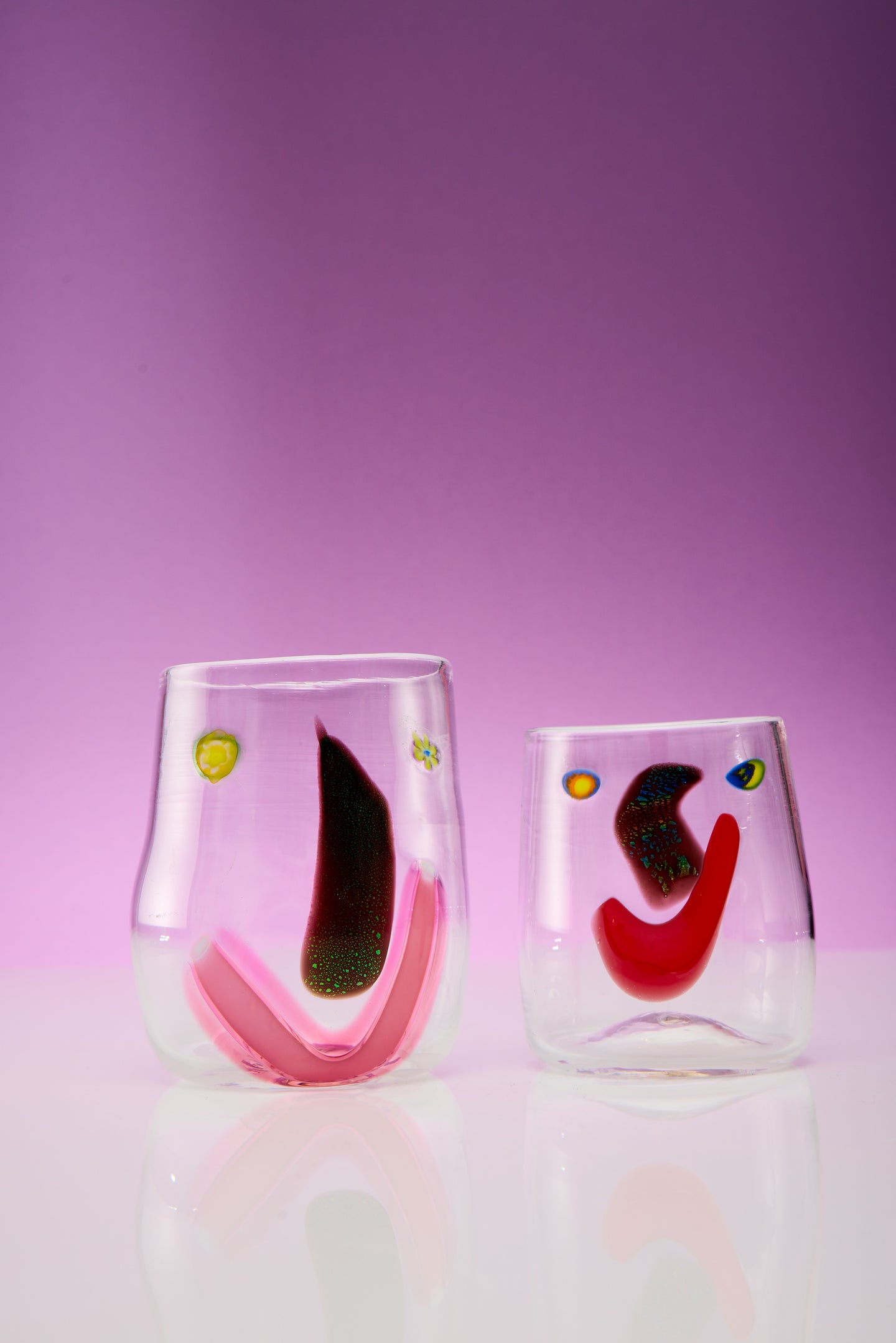 A pair of Face Vessel cups.