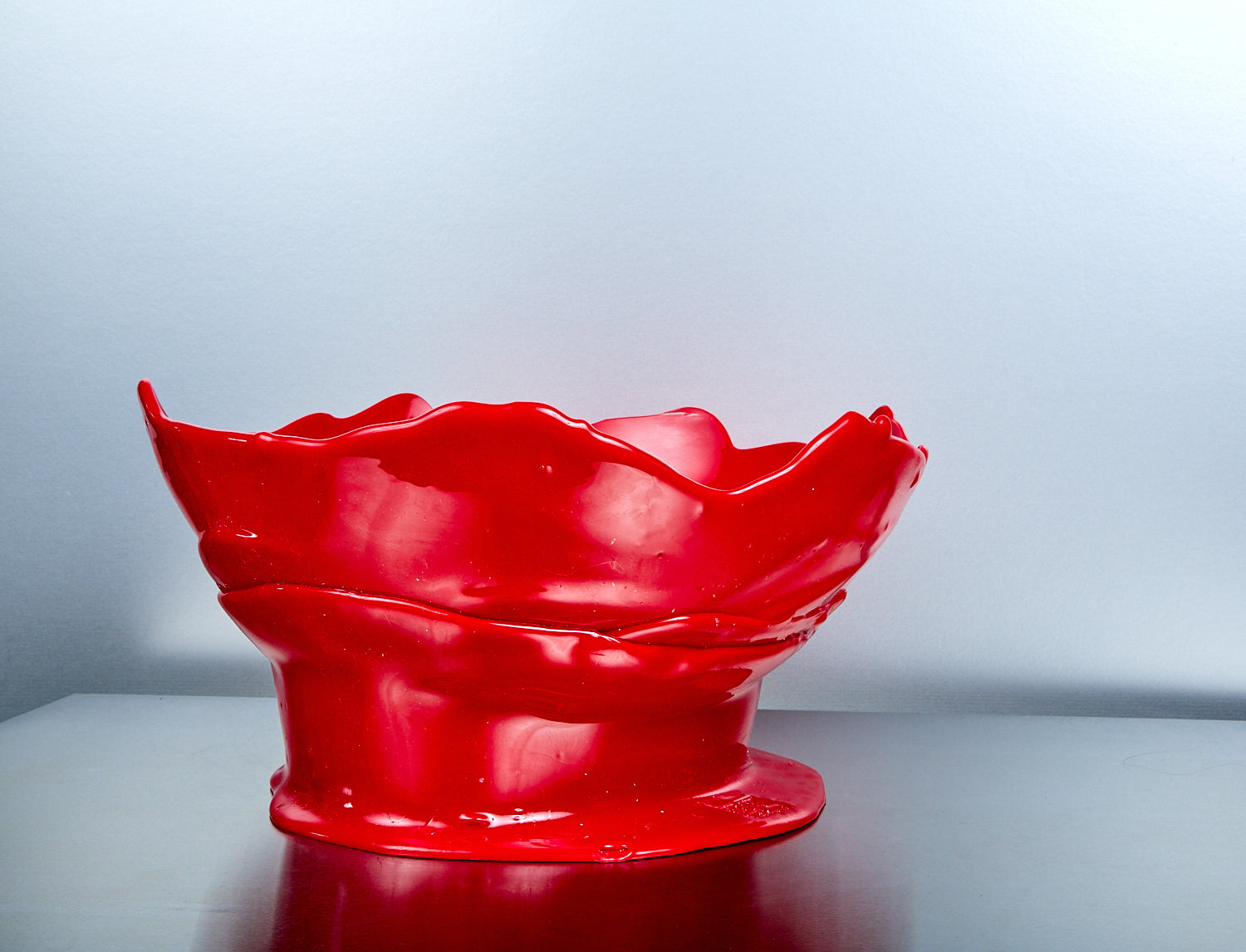 Large Collina Vessel in Red