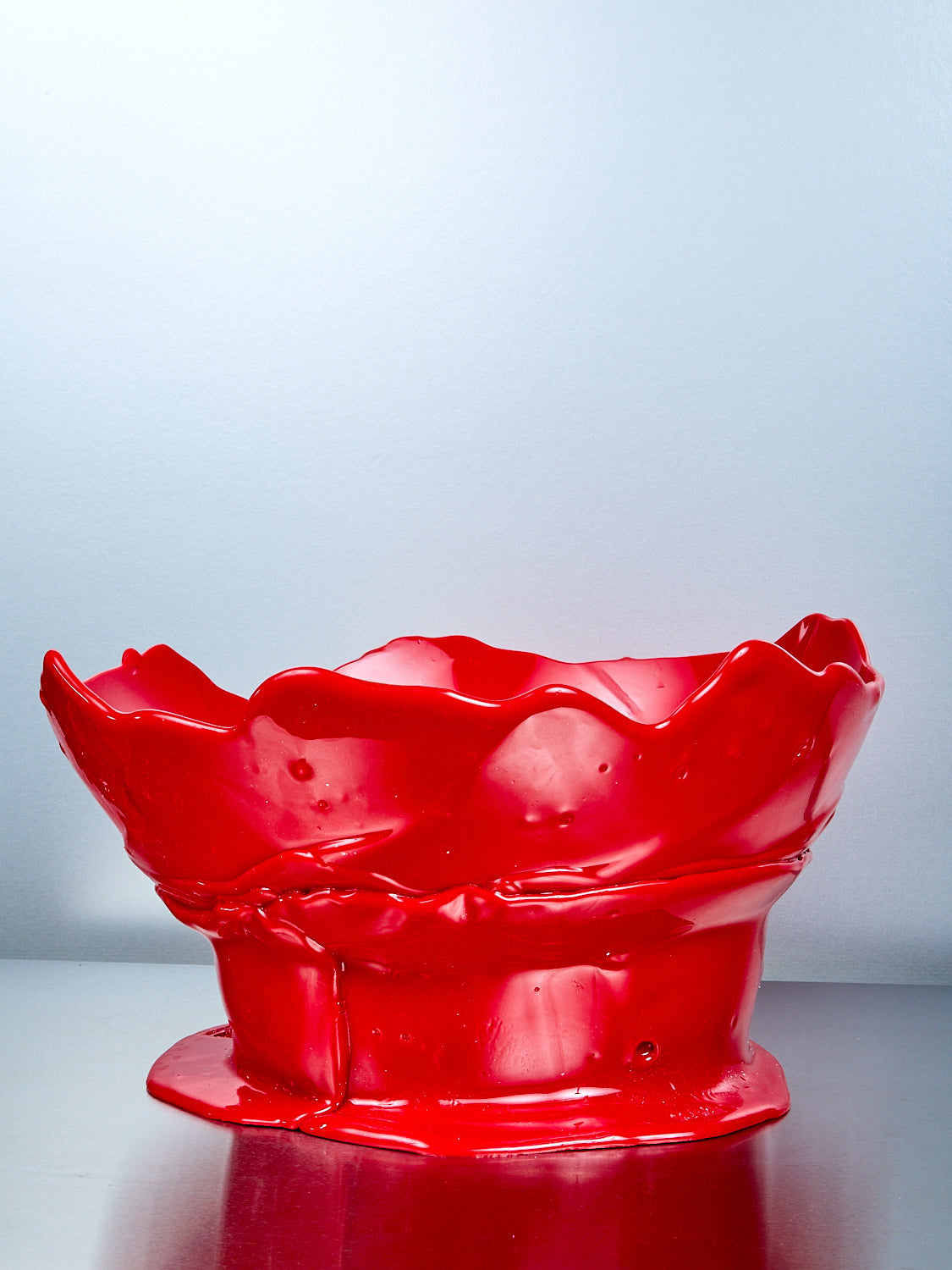 Large Collina Vessel in Red