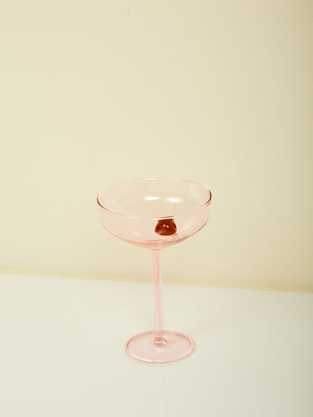 Manhattan Glass  Pink & Red - Maison Balzac