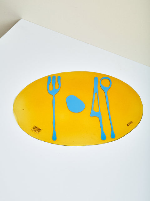 Transparent Table-Mates Placemat Tropical Fruit Collection