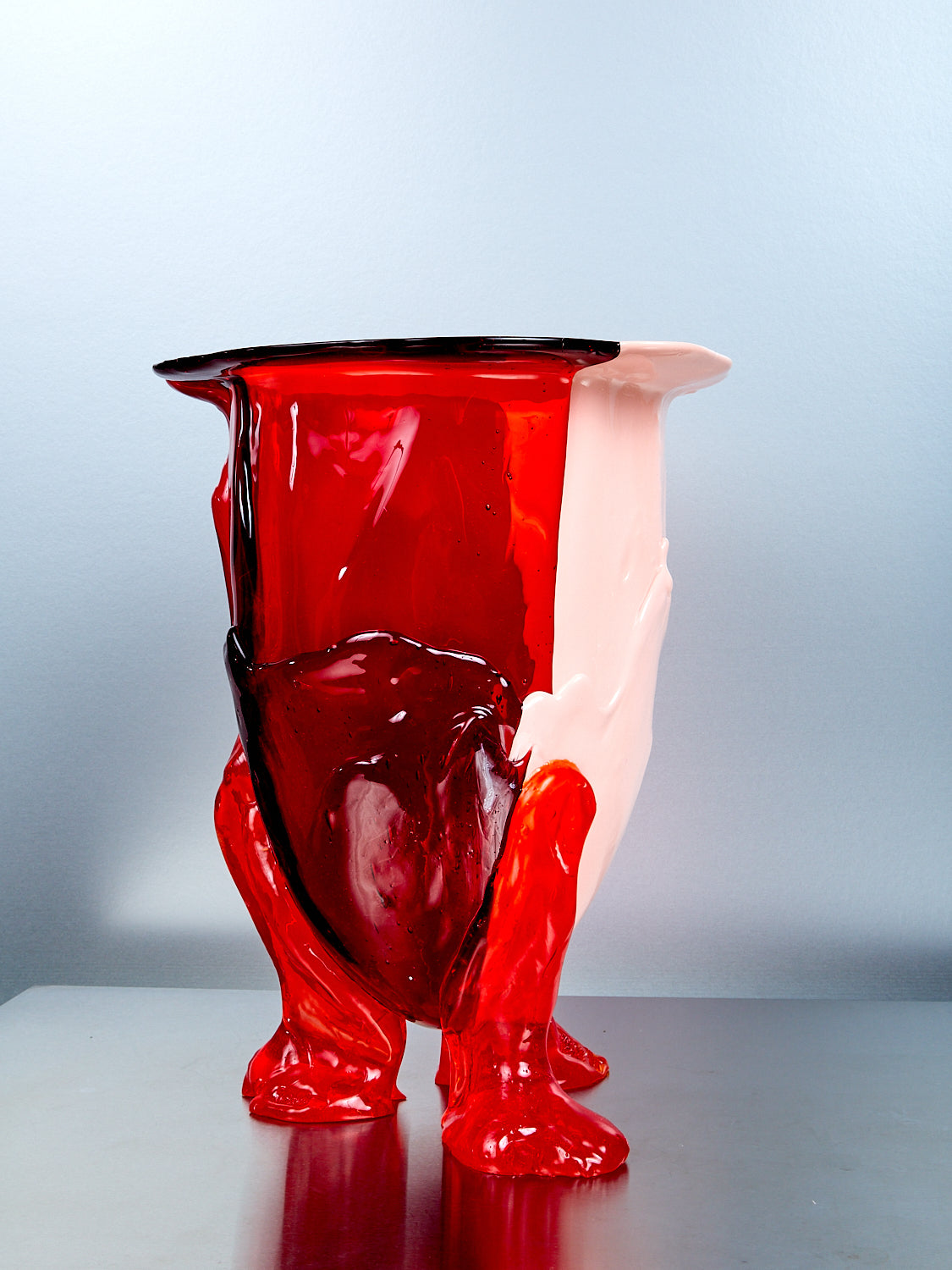 Large Amazonia Vessel in Red