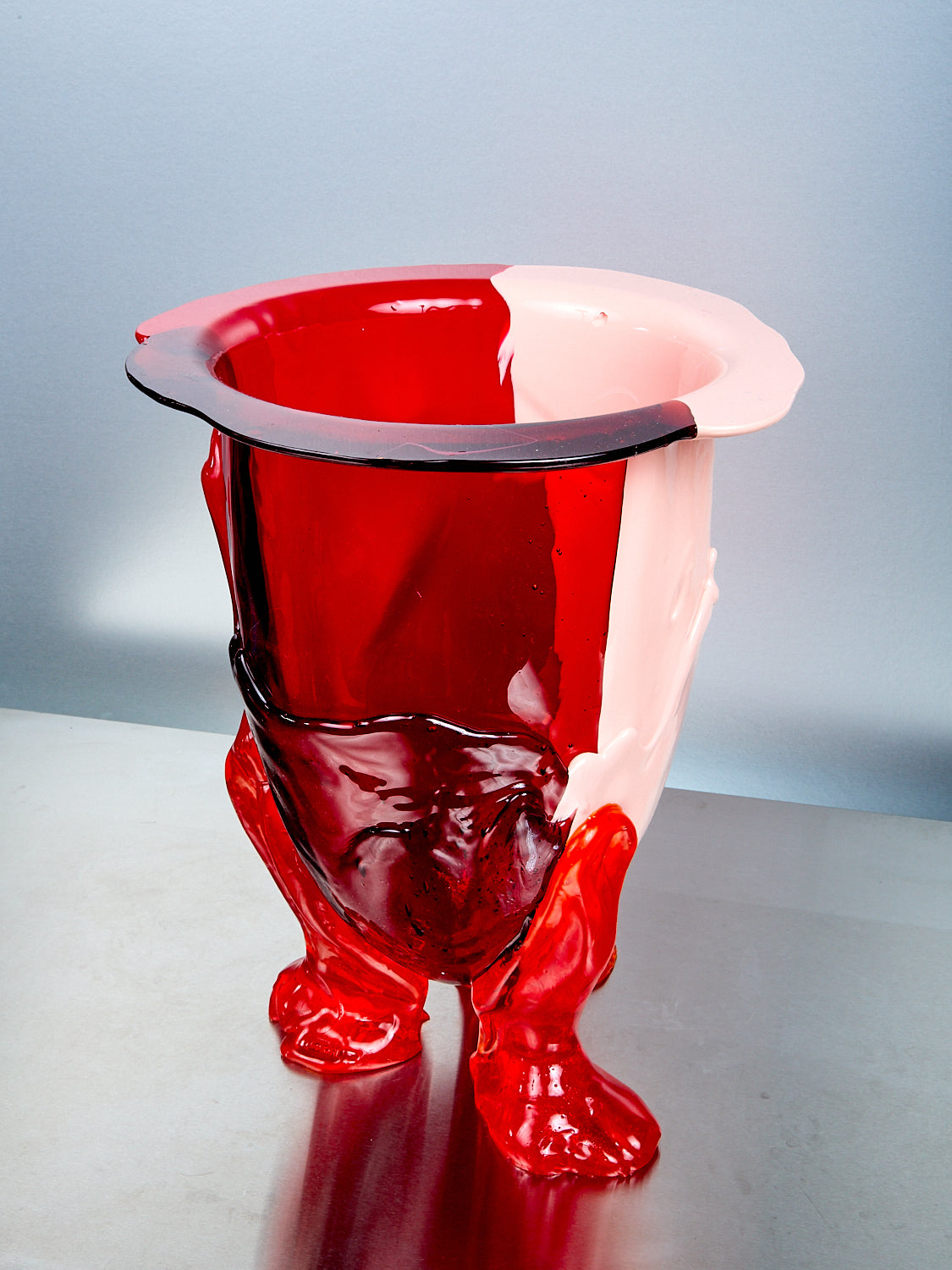 Large Amazonia Vessel in Red