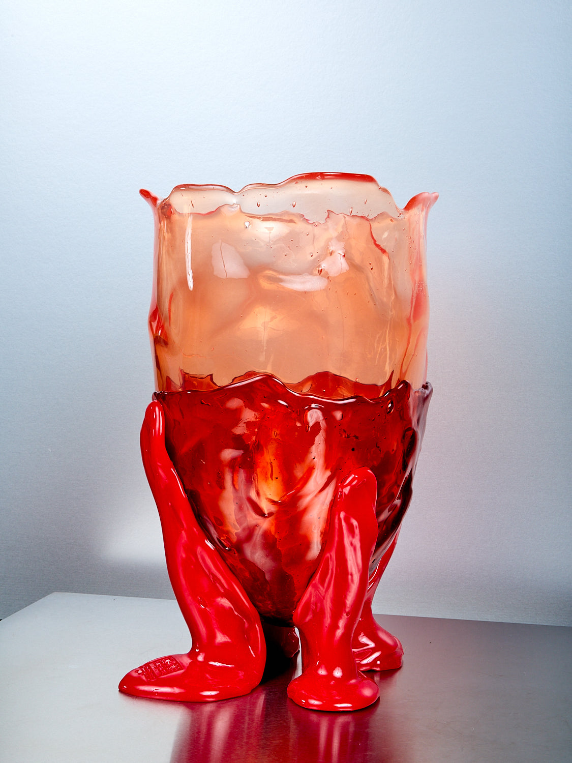large clear resin sculpture Large Clear Vessel – Coming Soon