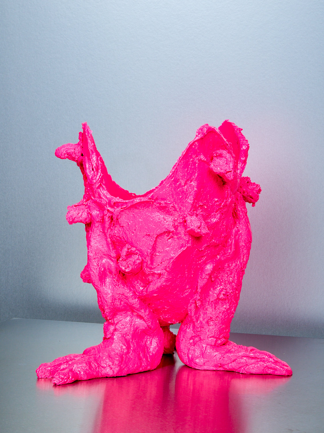 Lemon Special Vessel in Hot Pink