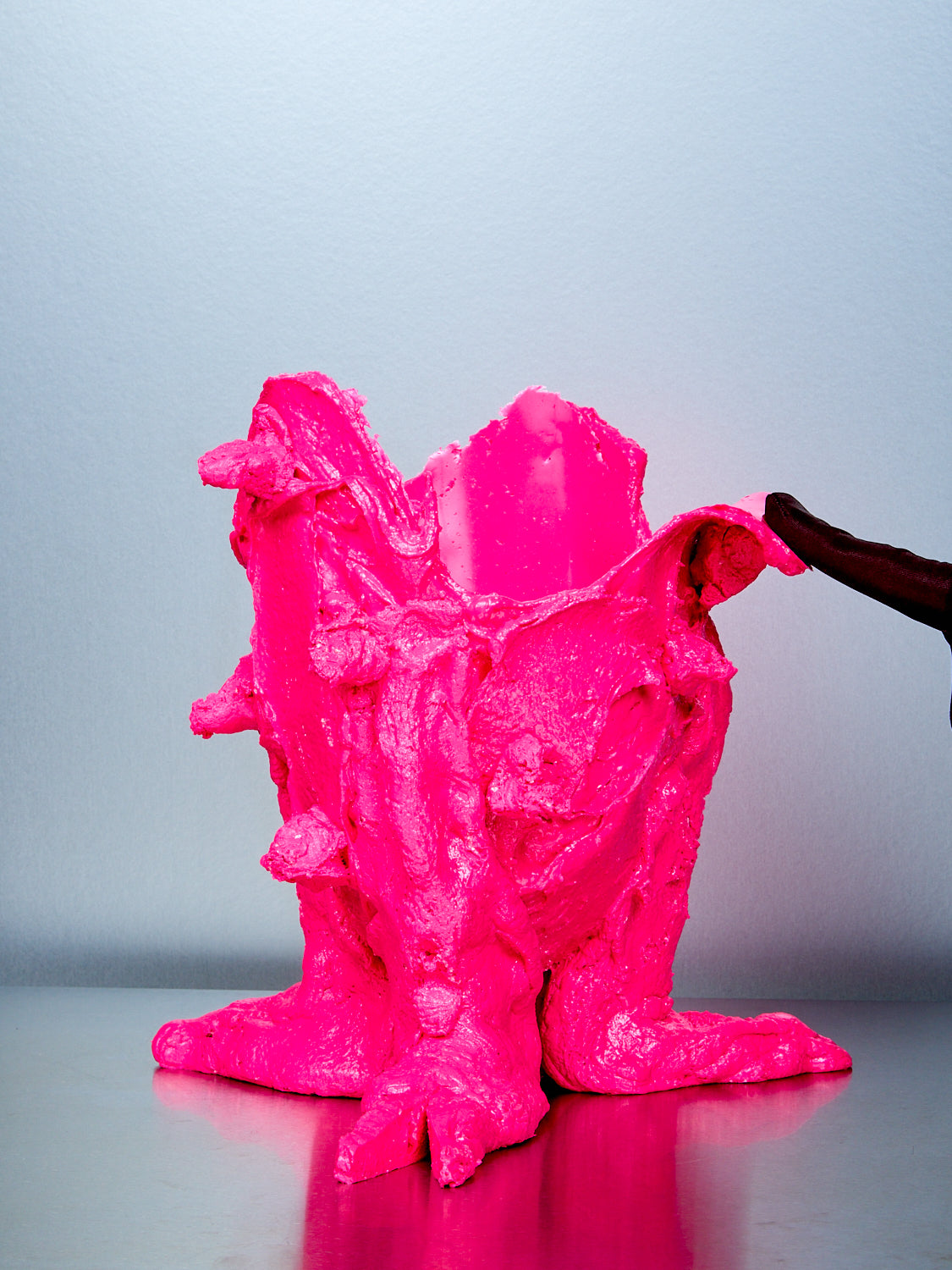 Lemon Special Vessel in Hot Pink