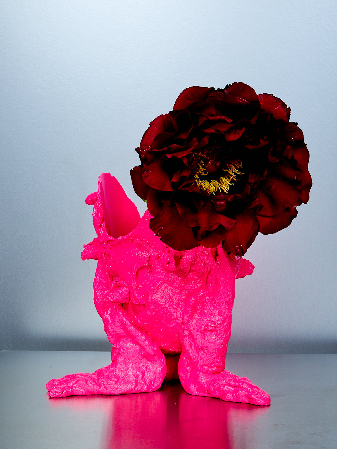 Lemon Special Vessel in Hot Pink