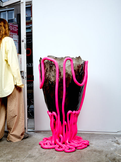 3XL Indian Summer Vessel in Hot Pink