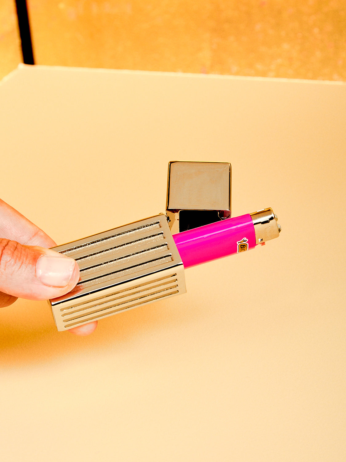 Lipstick Lighter Holder
