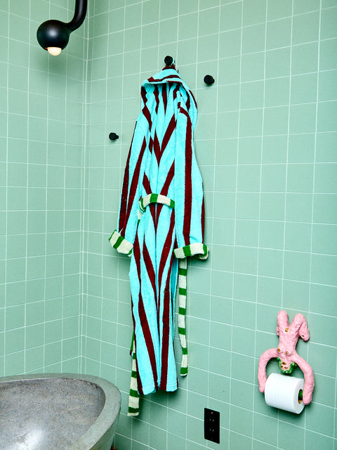 Striped Bathrobe