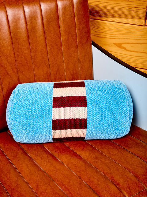 Tile Patch Chenille Pillow