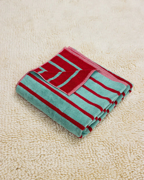 Bird Stripe Towels Set of 5