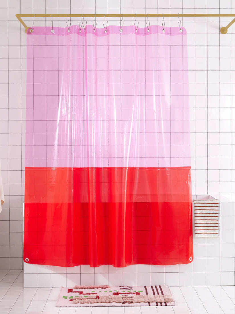 Orient Sun Shower Curtain