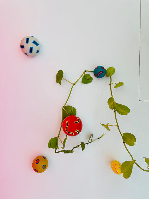 A vine drapes over the Chiaozza Wall Hook Set.