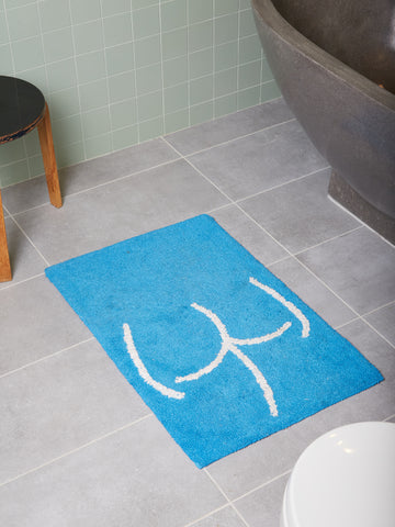 Too Cool Bath Mat by Mallory O'Donnell
