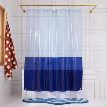 Orient Sun Shower Curtain