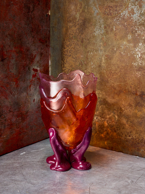 Clear Vessel in Pink