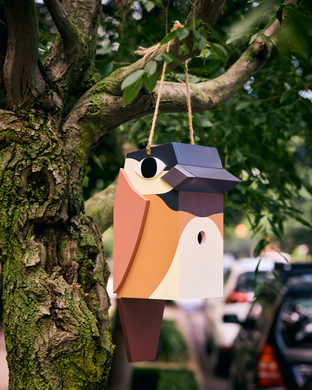 Hand-Painted Birdhouse