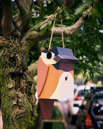 Hand-Painted Birdhouse