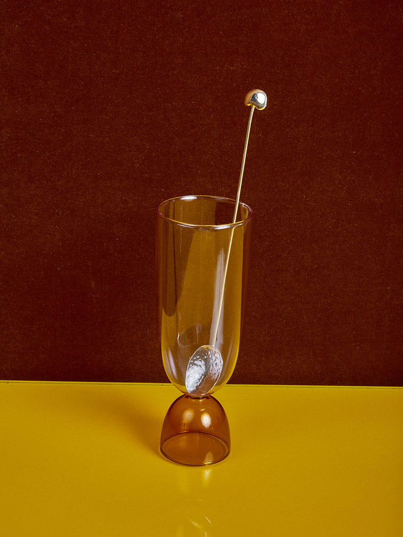 Bean Iced Tea Spoon sitting in a Harry Highball Glass by MaMo