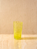 The Orangeade Glass in Yellow by La Romaine Editions.