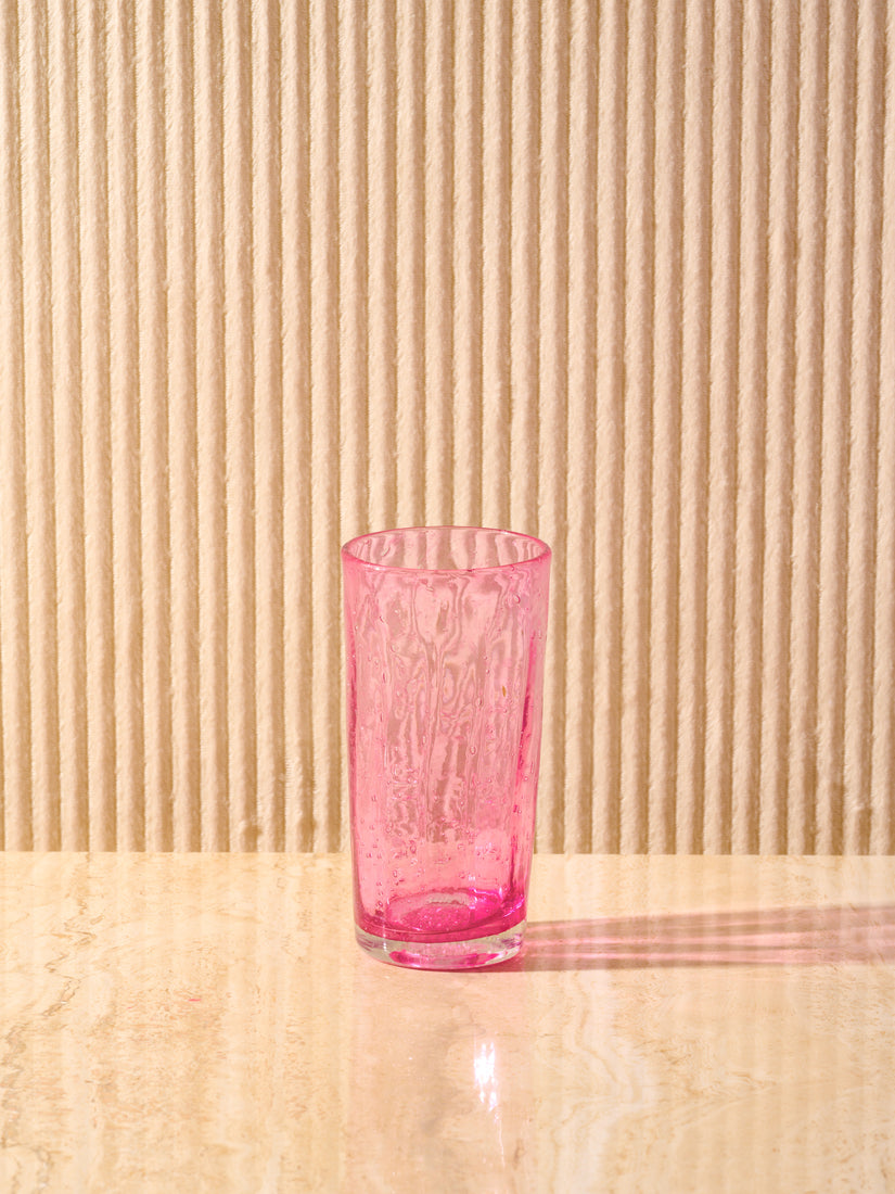 The Orangeade Glass in Pink by La Romaine Editions.