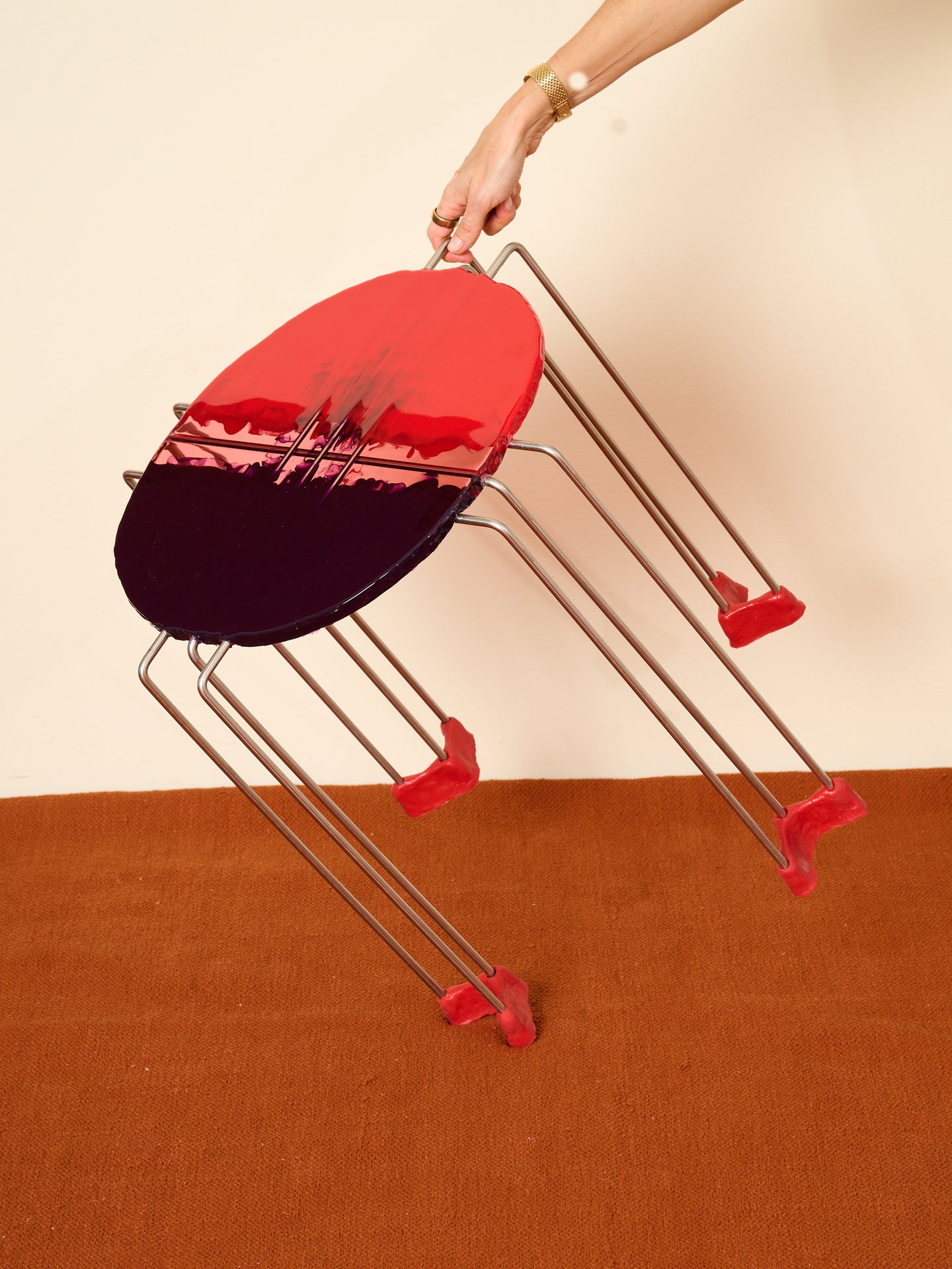 Resin Side Table
