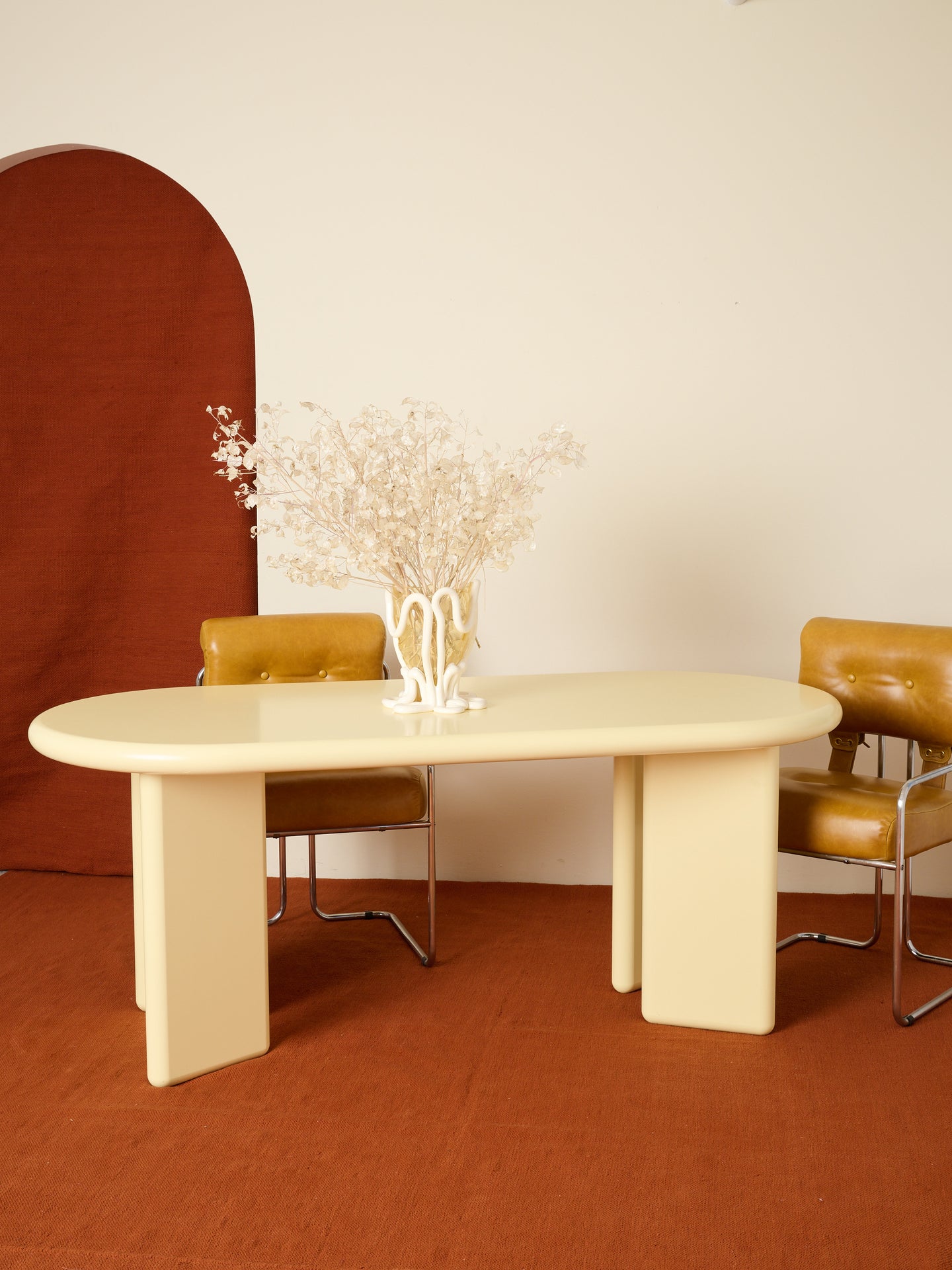 Chunky Dining Table in Butter