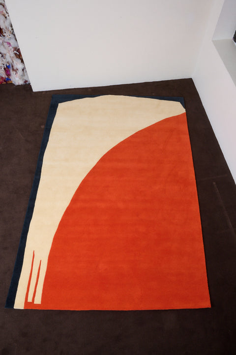 "Profondo Rosso" Rug