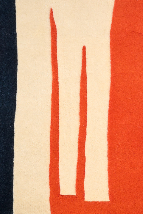 "Profondo Rosso" Rug