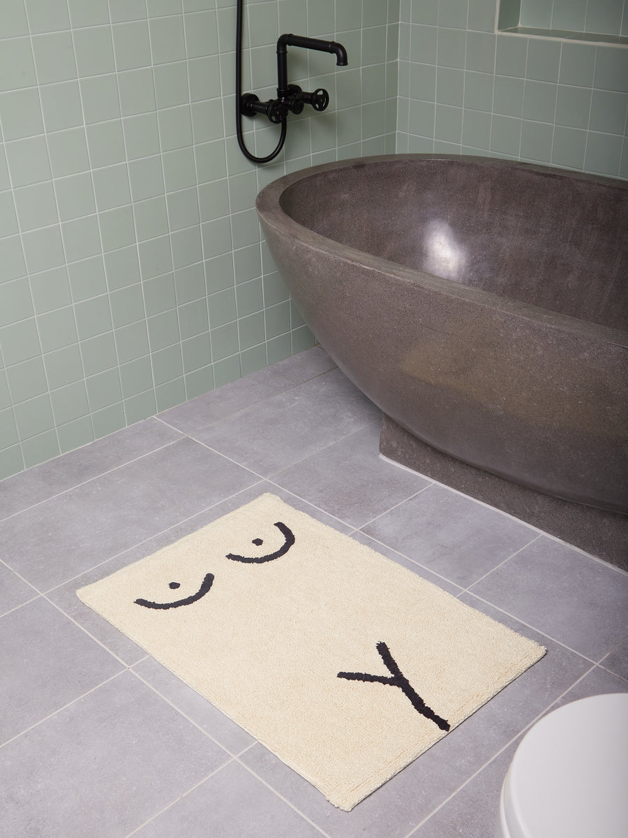 Tushy Bath Mat in Blue – Coming Soon