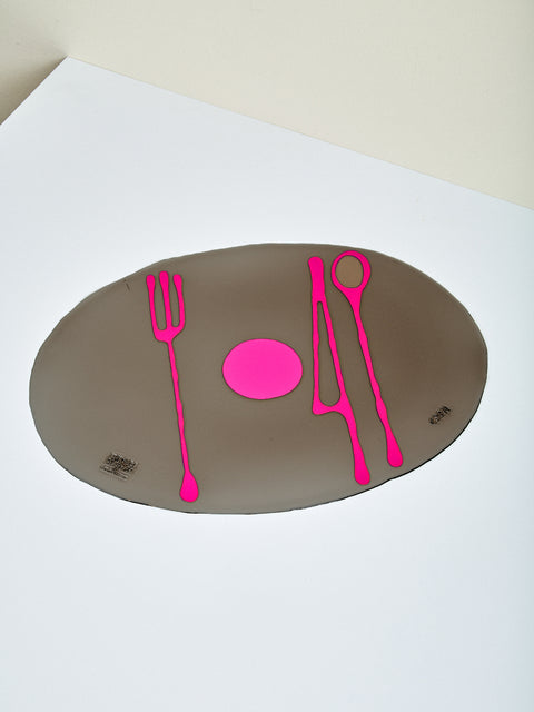 Transparent Table-Mates Placemat Tropical Fruit Collection