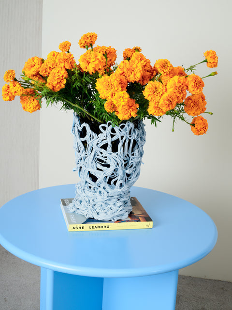 Spaghetti Special Vessel in Pastel Blue