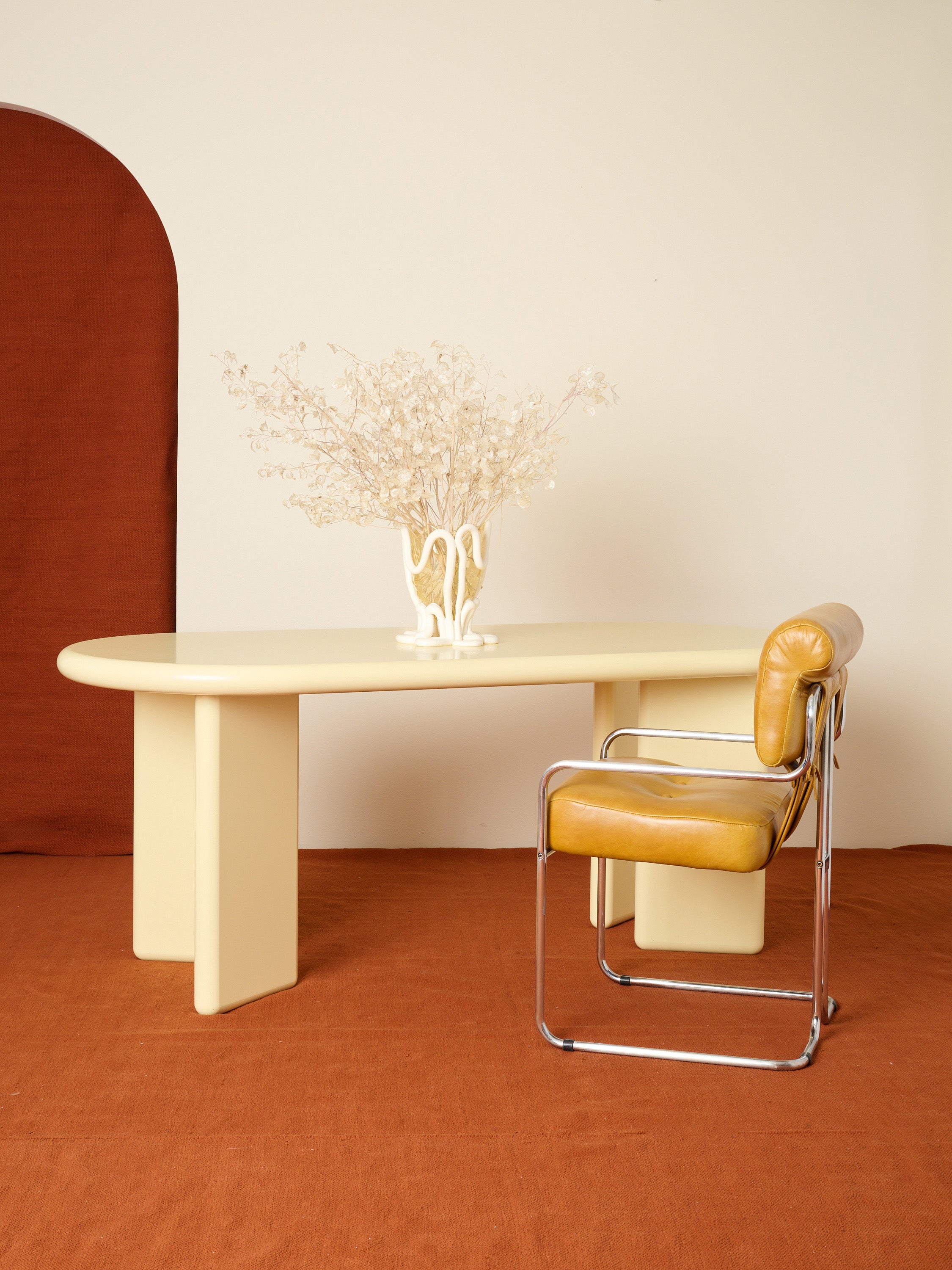 Chunky Dining Table in Butter