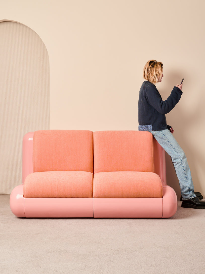 T4 Modular Sofa in Pink
