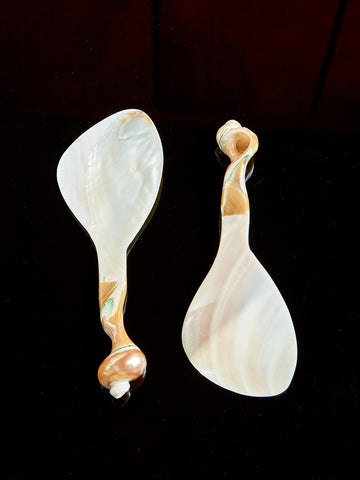 Mother of Pearl Salad Servers