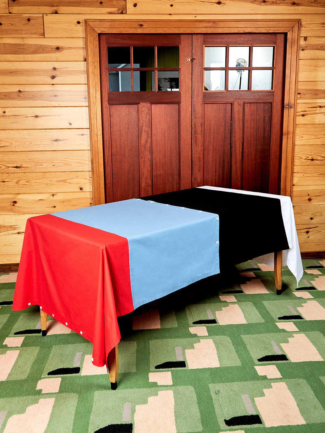 Colorblock Tablecloth