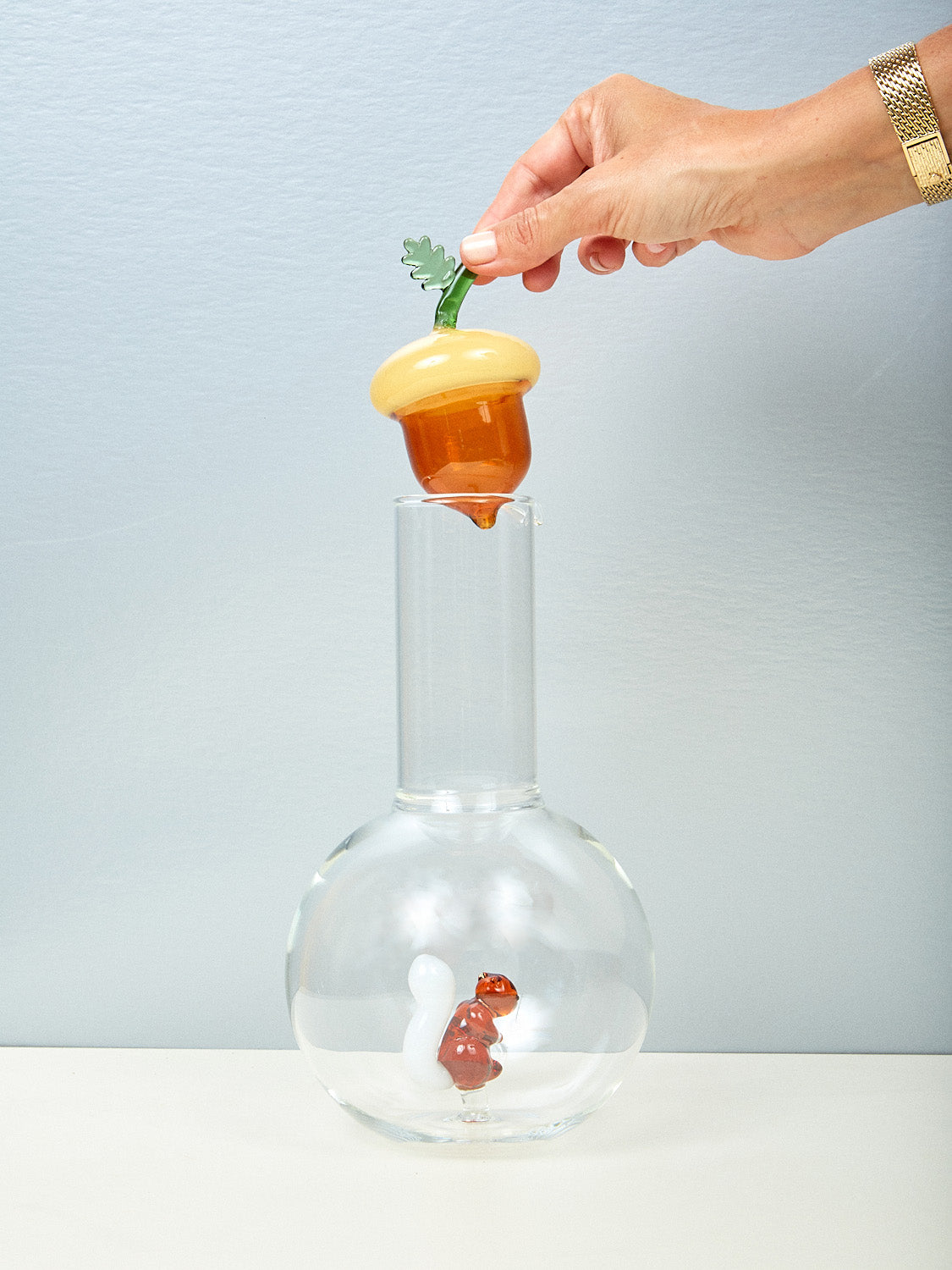 Squirrel Acorn Bottle