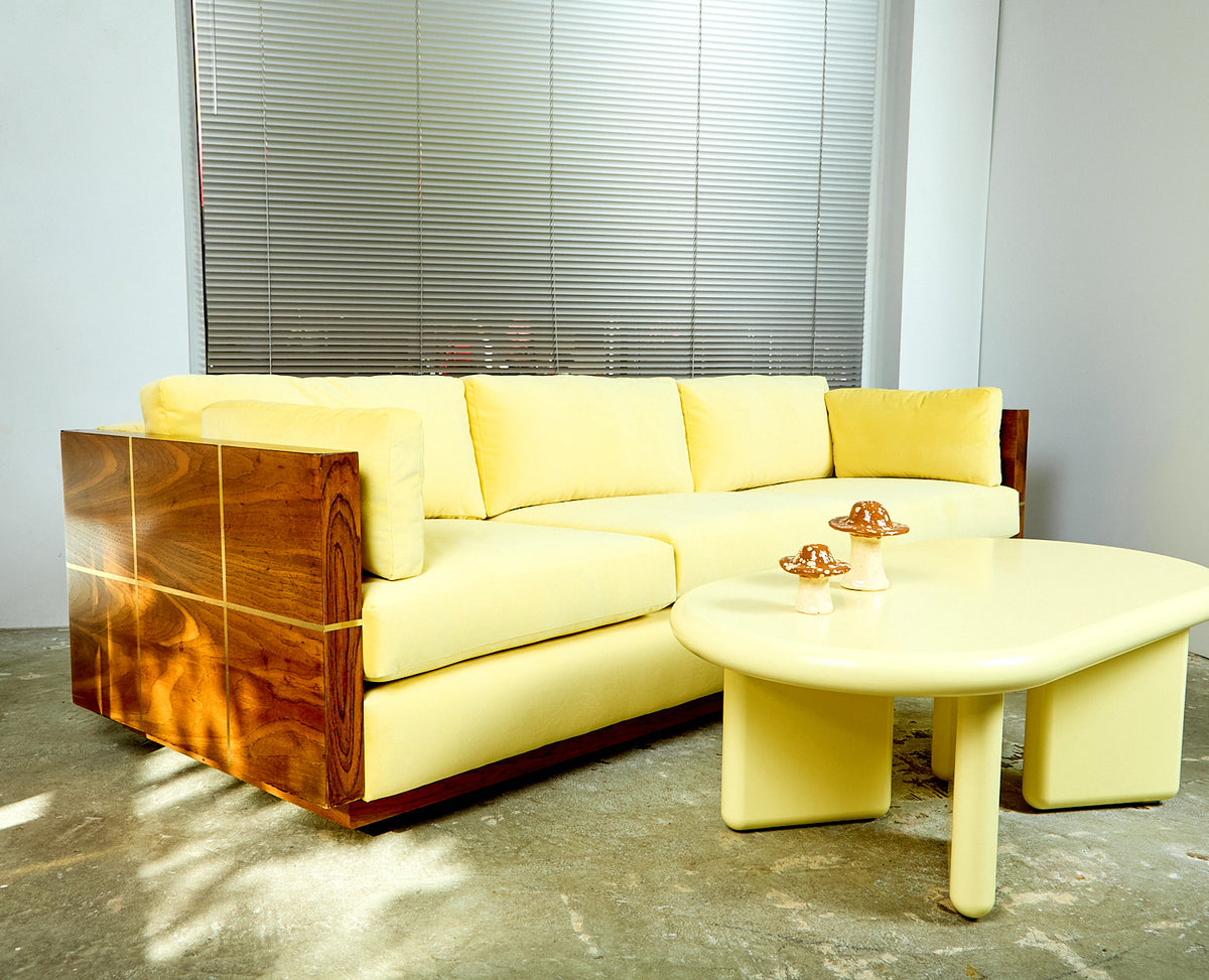 Wood Case Sofa