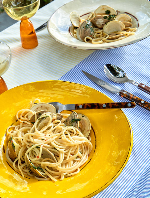 Tortoise Stainless Steel Flatware