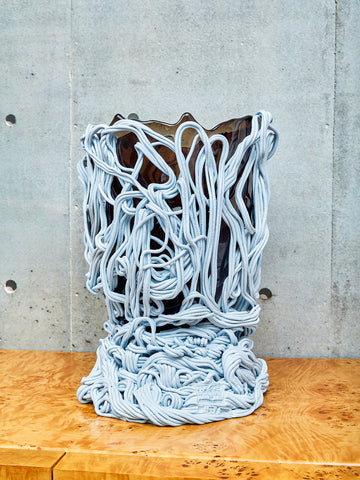 Spaghetti Special Vessel in Pastel Blue