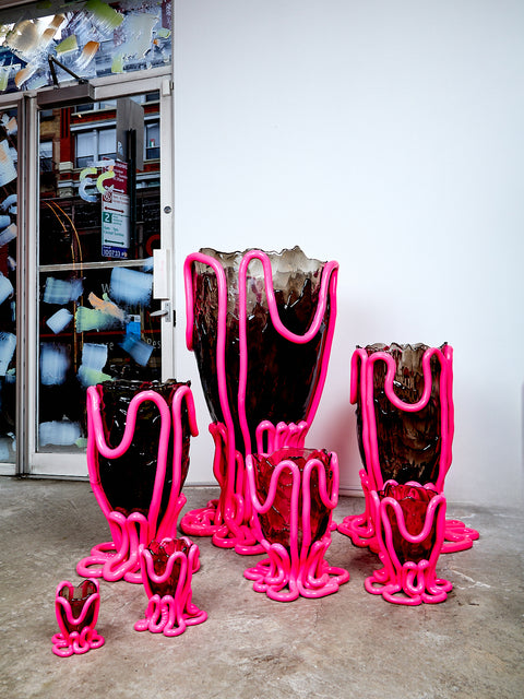 Indian Summer Vessel in Hot Pink