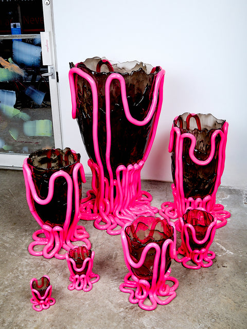 Indian Summer Vessel in Hot Pink