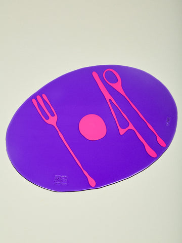 Transparent Table-Mates Placemat Fruit Collection
