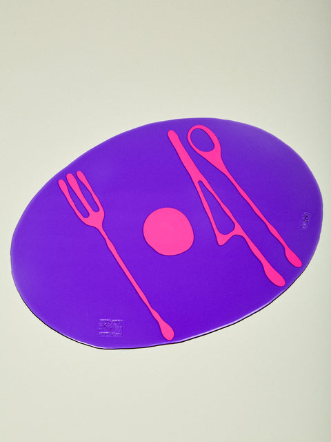 Transparent Table-Mates Placemat Fruit Collection