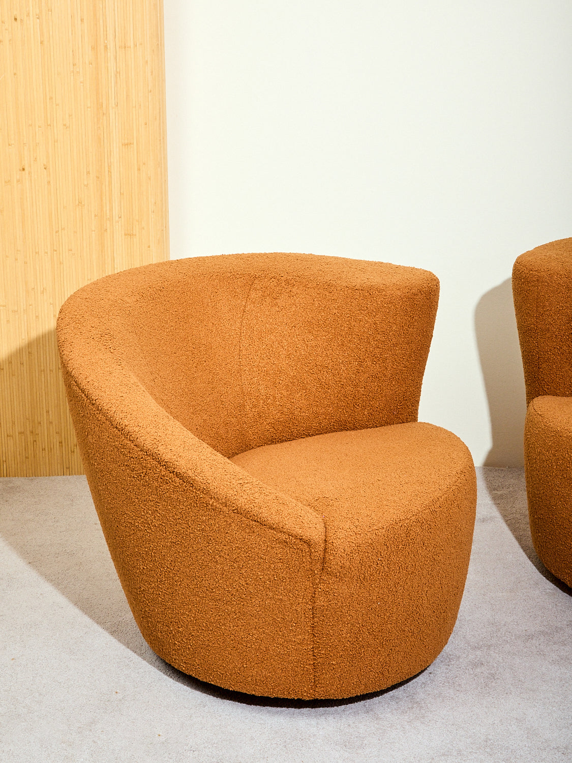 Pair of Nautilus Swivel Chairs