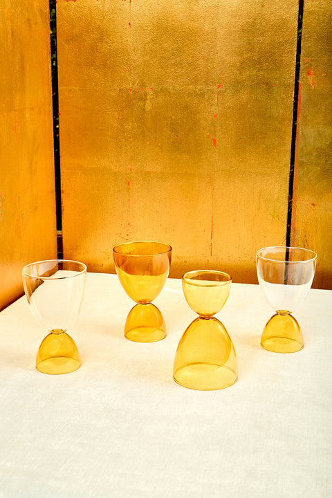 Golden Hour Set of 4 Cocktail Glasses