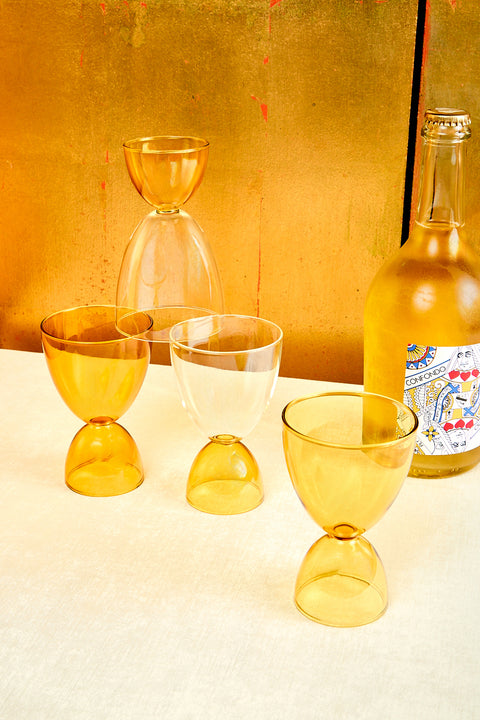 Golden Hour Set of 4 Cocktail Glasses