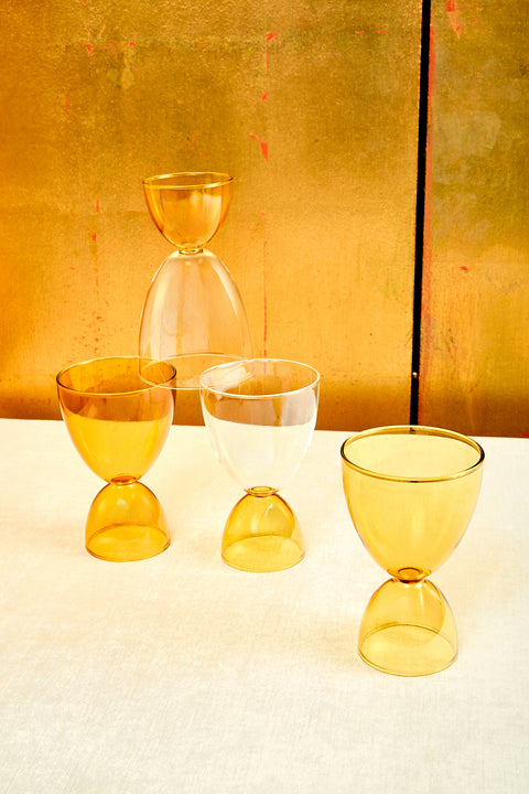 Golden Hour Set of 4 Cocktail Glasses