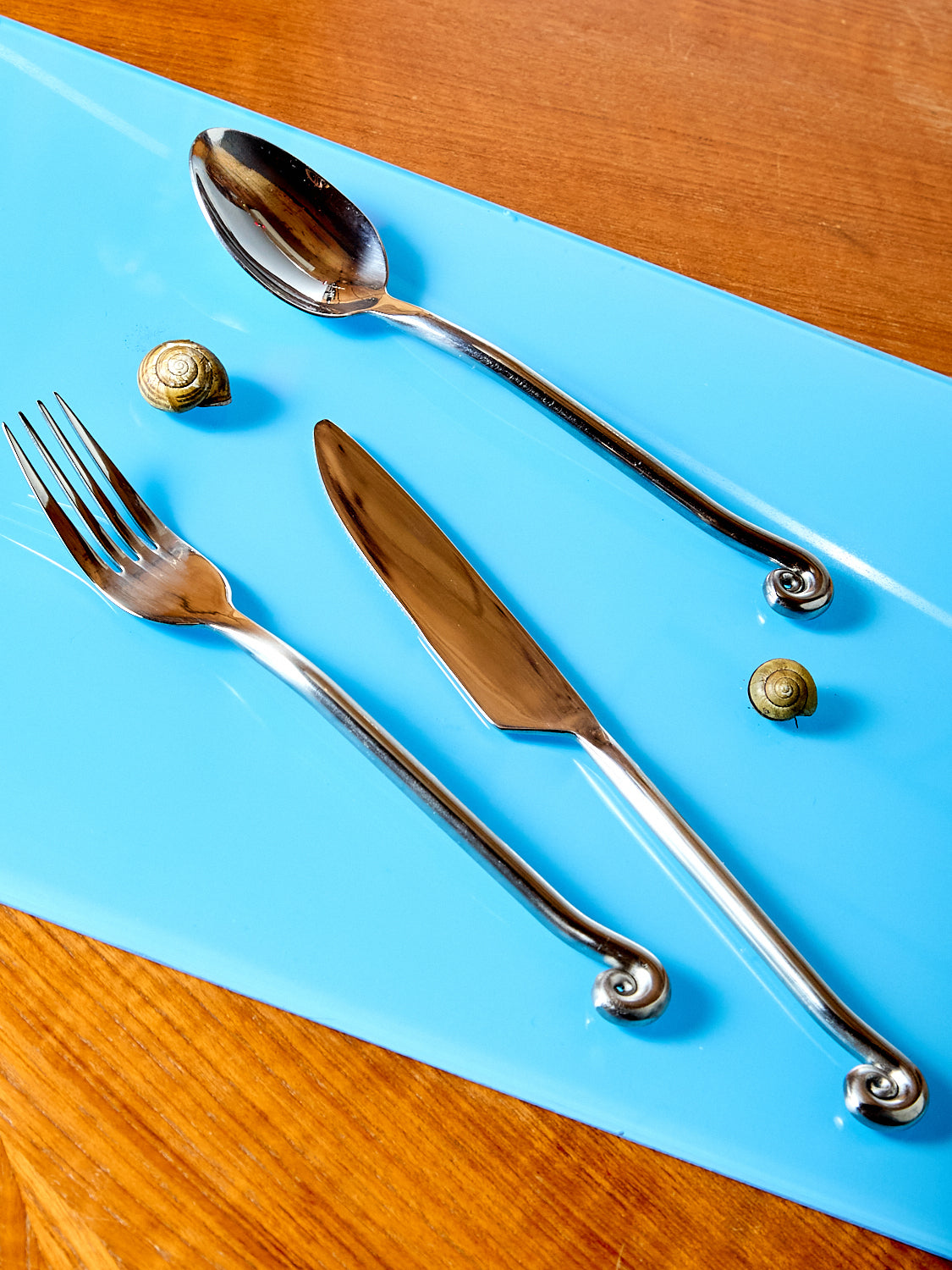 Upward Spiral Flatware Set